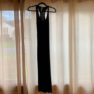 Black, simple dress